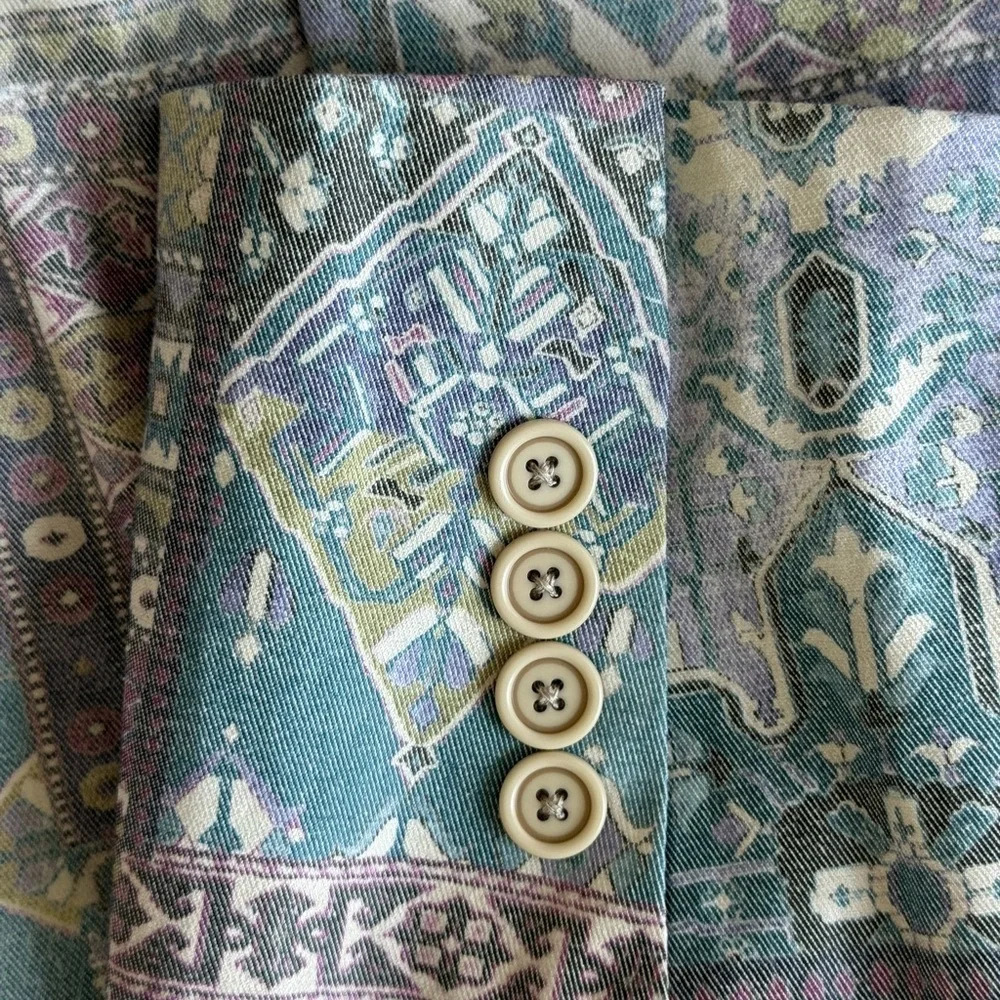 TALLIA sport coat Multicolor Patterned Blazer size SP16 nwt